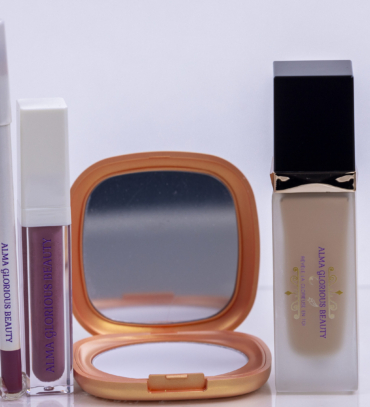 DUO FOND DE TEINT LIQUIDE ET FOND DE TEINT POUDRE_L8 & SOFT HONEY & MATTE LIP KIT