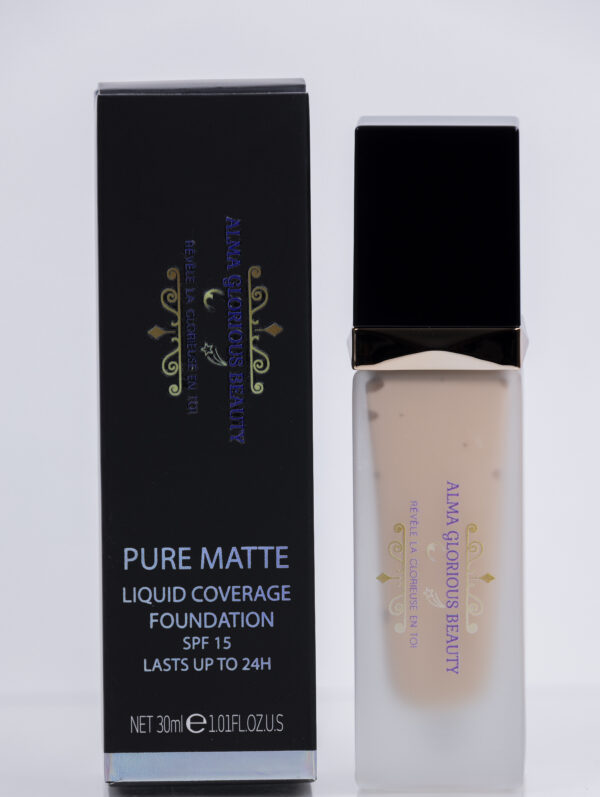 GLORIOUS LIQUID COVERAGE FOUNDATION PURE MATTE - Image 4