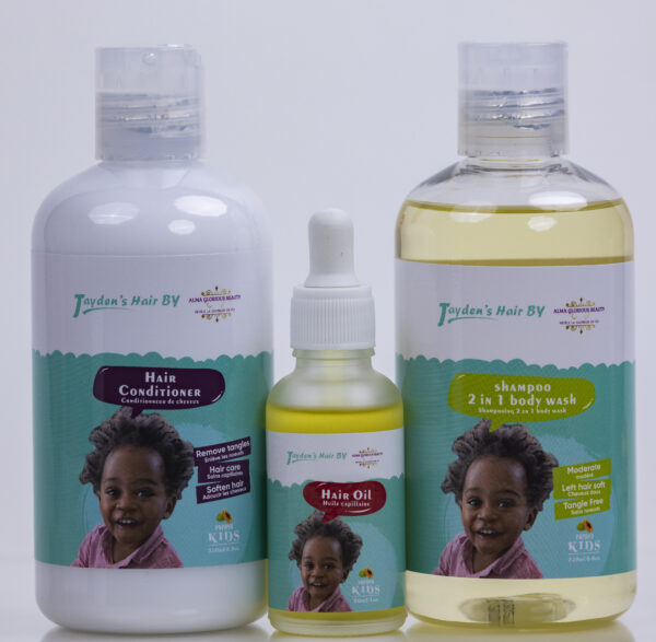 JAYDEN'S HAIR 3PCS SHAMPOO & CONDITIONNER & OIL