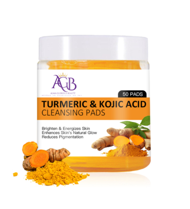 SOINS VISAGE GLOWING TURMERIC & KOJIC ACID CLEANSING PAD